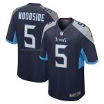 Camiseta NFL Game Tennessee Titans Logan Woodside Azul