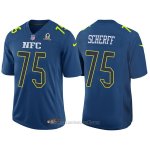 Camiseta NFC Scherff Azul 2017 Pro Bowl NFL Hombre