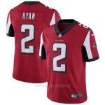 Camiseta NFL Limited Hombre Atlanta Falcons 2 Ryan Rojo