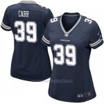Camiseta Dallas Cowboys Carr Negro Nike Game NFL Mujer