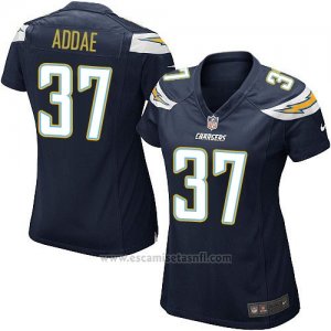 Camiseta San Diego Chargers Addae Negro Nike Game NFL Mujer