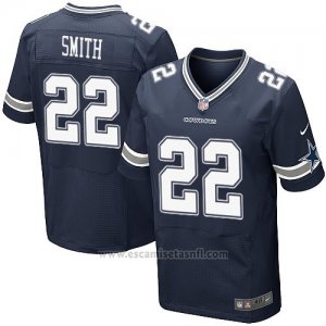 Camiseta Dallas Cowboys Smith Profundo Azul Nike Elite NFL Hombre2