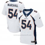 Camiseta Denver Broncos Marshall Blanco Nike Elite NFL Hombre
