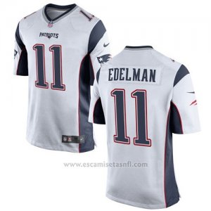 Camiseta New England Patriots Edelman Blanco Nike Game NFL Hombre