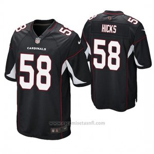 Camiseta NFL Game Hombre Arizona Cardinals Jordan Hicks Negro