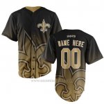 Camiseta NFL New Orleans Saints Personalizada Amarillo