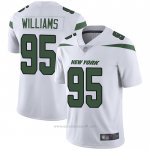 Camiseta NFL Game New York Jets 95 Quinnen Williams Blanco