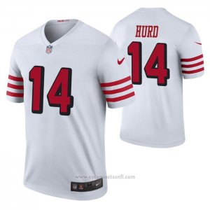 Camiseta NFL Legend San Francisco 49ers Jalen Hurd Color Rush Blanco