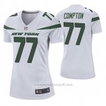 Camiseta NFL Game Mujer New York Jets Tom Compton Blanco