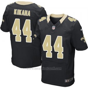 Camiseta New Orleans Saints Kikaha Negro Hombre Nike Elite NFL