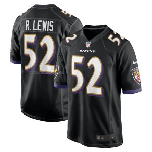 Camiseta NFL Game Baltimore Ravens Ray Lewis Retired Negro