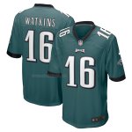 Camiseta NFL Game Philadelphia Eagles Quez Watkins 16 Verde