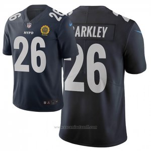 Camiseta NFL Limited New York Giants Saquon Barkley Ciudad Edition Azul