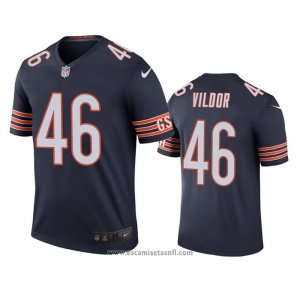 Camiseta NFL Legend Chicago Bears Kindle Vildor Azul Color Rush