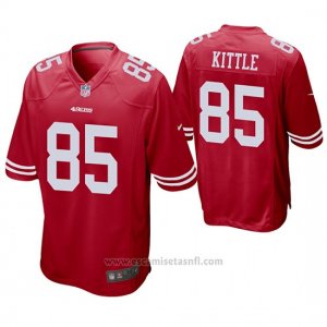 Camiseta NFL Game Hombre San Francisco 49ers George Kittle Rojo