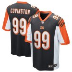 Camiseta NFL Game Cincinnati Bengals Christian Covington Negro