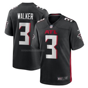 Camiseta NFL Game Atlanta Falcons Mykal Walker 3 Negro
