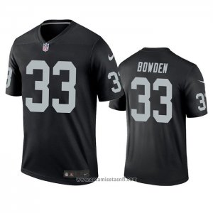 Camiseta NFL Legend Las Vegas Raiders Lynn Bowden Negro