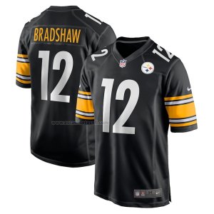 Camiseta NFL Game Pittsburgh Steelers Bradshaw Negro