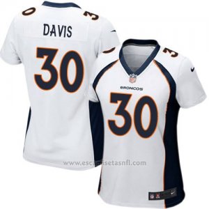 Camiseta Denver Broncos Bruton Azul Nike Game NFL Oscuro Mujer
