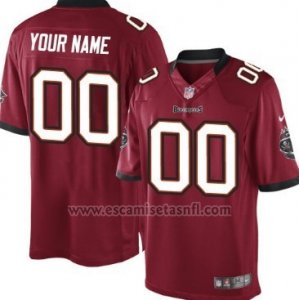 Camisetas NFL Limited Hombre Tampa Bay Buccaneers Personalizada Rojo