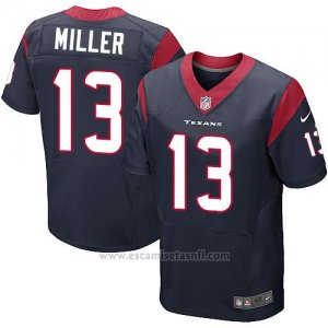 Camiseta Houston Texans Miller Profundo Azul Nike Elite NFL Hombre2