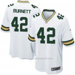 Camiseta Green Bay Packers Burnett Blanco Nike Game NFL Hombre