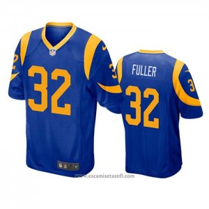 Camiseta NFL Game Los Angeles Rams 32 Jordan Fuller Azul