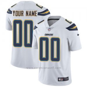 Camisetas NFL Nino Los Angeles Chargers Personalizada Blanco