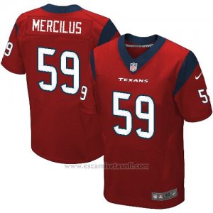 Camiseta Houston Texans Mercilus Rojo Nike Elite NFL Hombre