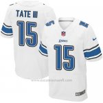 Camiseta Detroit Lions Tate Iii Nike Elite NFL Blanco Hombre
