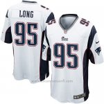 Camiseta New England Patriots Long Blanco Nike Game NFL Hombre