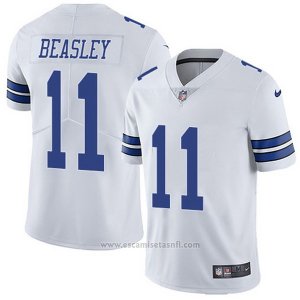 Camiseta NFL Limited Hombre Dallas Cowboys 11 Beasley Blanco