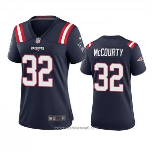Camiseta NFL Game Mujer New England Patriots Devin Mccourty 2020 Azul