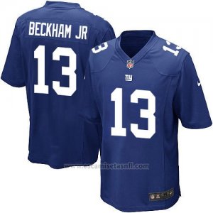 Camiseta New York Giants Beckham JrAzul Nike Game NFL Hombre