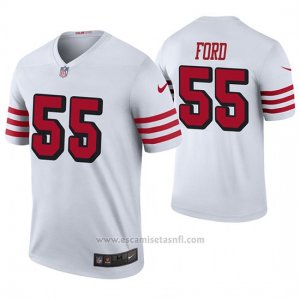 Camiseta NFL Legend Hombre San Francisco 49ers Dee Ford Blanco Color Rush
