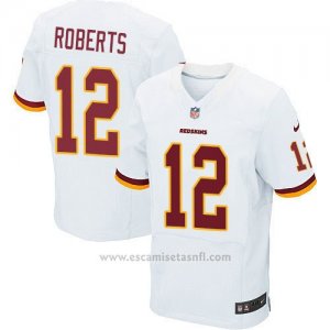 Camiseta Washington Redskins Roberts Blanco Nike Elite NFL Hombre