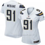 Camiseta San Diego Chargers Mebane Blanco Nike Game NFL Mujer