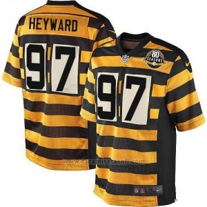 Camiseta Pittsburgh Steelers Heyward Amarillo Nike Game NFL Nino