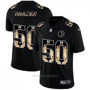 Camiseta NFL Limited Pittsburgh Steelers Shazier Statue of Liberty Fashion Negro