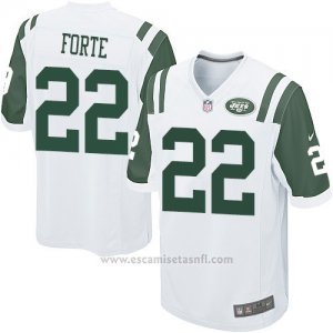 Camiseta New York Jets Forte Blanco Nike Game NFL Hombre