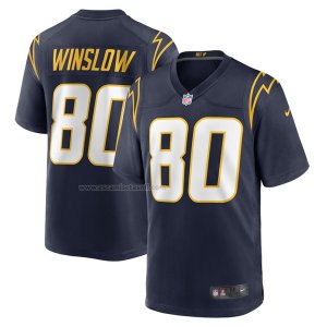 Camiseta NFL Game Los Angeles Chargers Kellen Winslow 80 Retired Azul