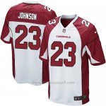 Camiseta Arizona Cardinals Johnson Blanco Rojo Nike Game NFL Hombre2