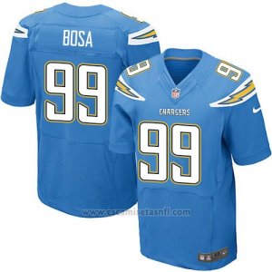 Camiseta San Diego Chargers Bosa Azul Nike Elite NFL Hombre