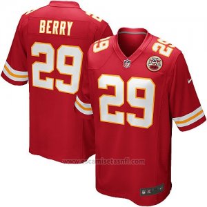Camiseta Kansas City Chiefs Berry Rojo Nike Game NFL Nino
