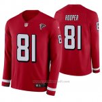 Camiseta NFL Hombre Atlanta Falcons Austin Hooper Rojo Therma Manga Larga