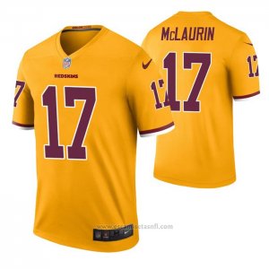 Camiseta NFL Legend Washington Redskins Terry Mclaurin Color Rush Amarillo