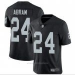 Camiseta NFL Game Las Vegas Raiders 24 Johnathan Abram Negro