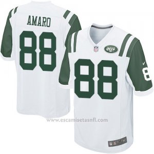Camiseta New York Jets Amaro Blanco Nike Game NFL Hombre