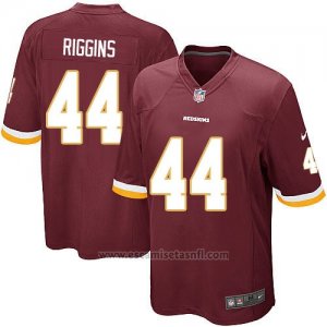 Camiseta Washington Redskins Riggins Rojo Nike Game NFL Marron Nino